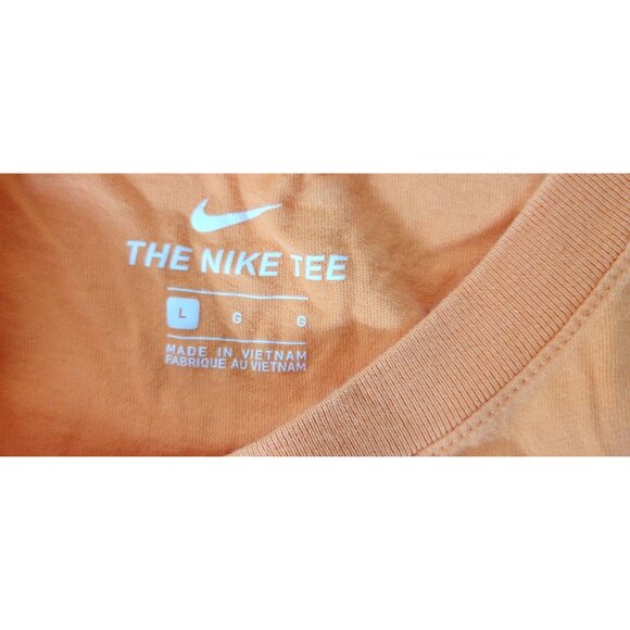 Nike Air T Shirts Neon Swoosh and Rare Air Japan Orange, Two Shirts, Size Large - Picture 4 of 8